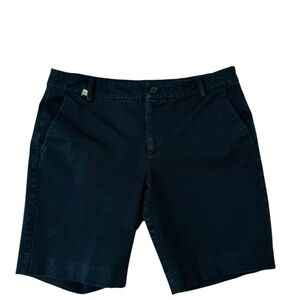 Lauren Ralph Lauren Women’s Navy Blue Casual Shorts 8P Petite Chino Classic